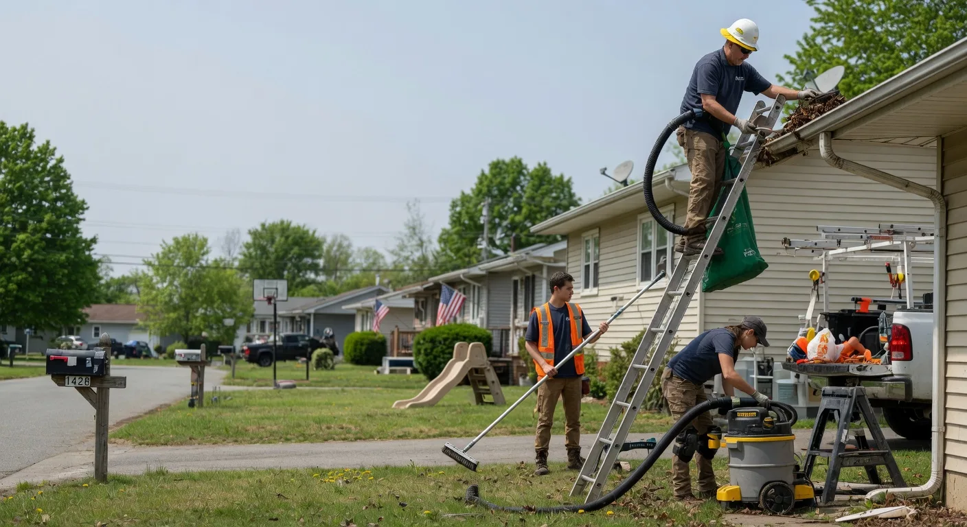 Gutter Installation in Markleville, IN near me